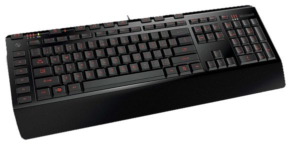 Клавиатура Microsoft SideWinder X4 Keyboard Black USB